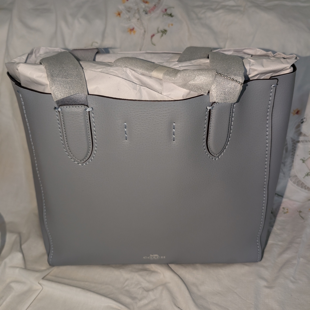 Coach Gray Tote Bag